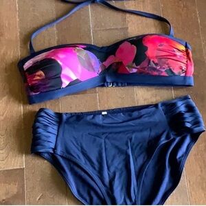 Athleta Bikini - Convertible Halter Bandeau Top and Bottoms